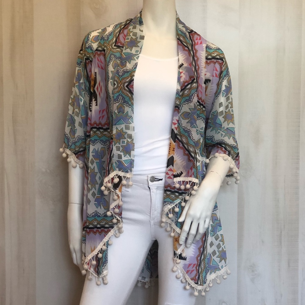 Printed Kimono